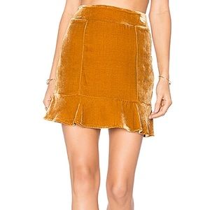 For Love and Lemons Collette mini skirt